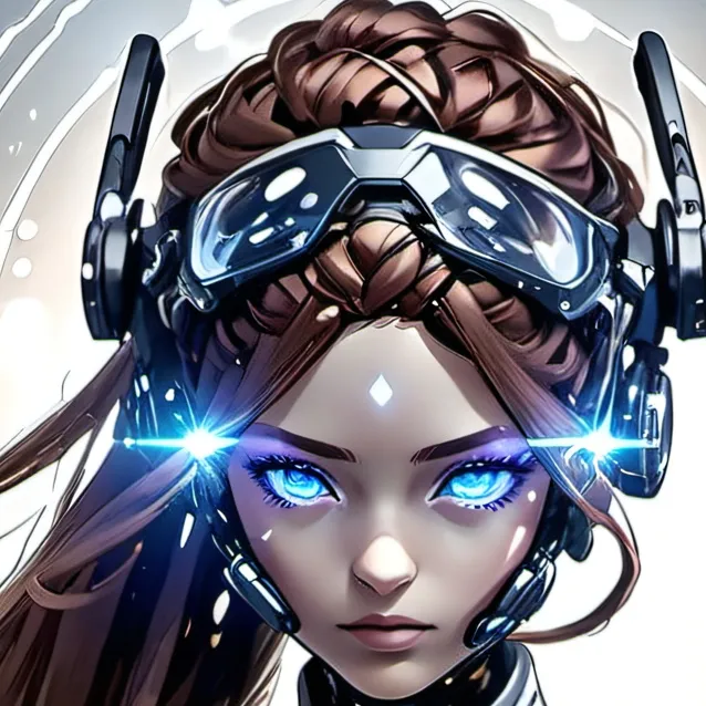 chat with ai character: robot Athena