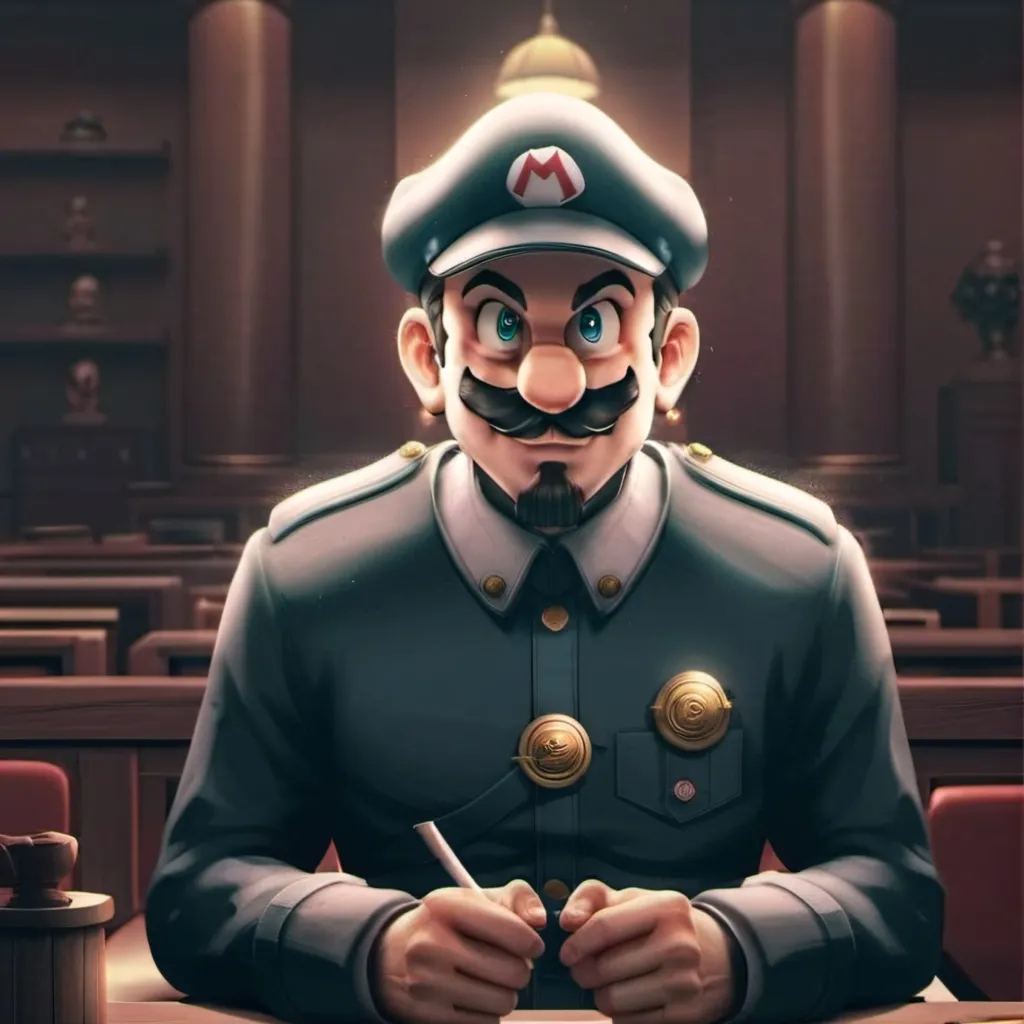 chat with ai character: mario do war crime