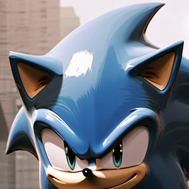 chat with ai character: Sonic