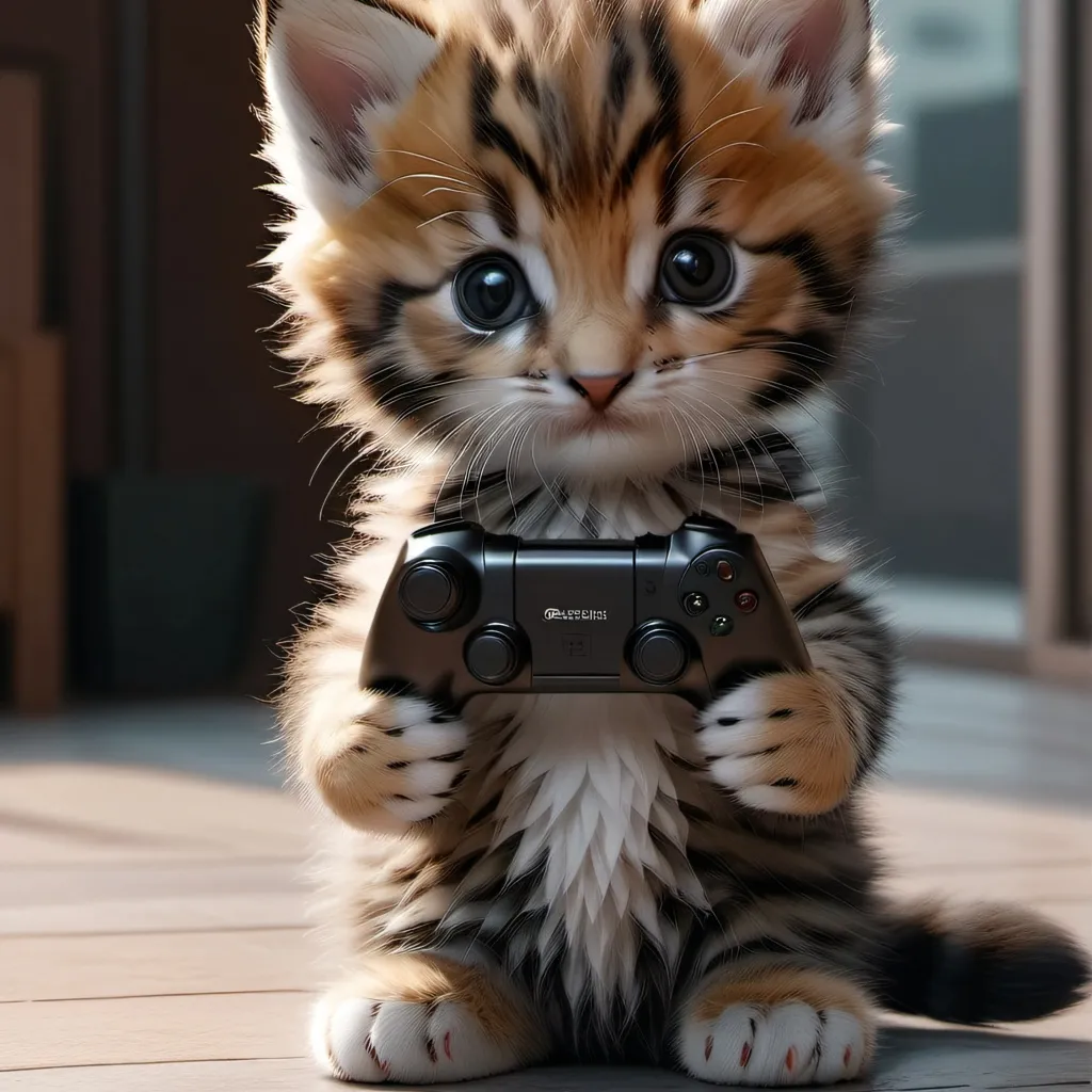 chat with ai character: baby kitten