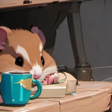 chat with ai character: NERD MEME HAMSTER 
