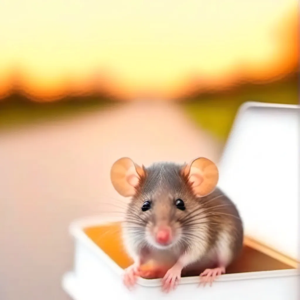 chat with ai character: baby stranded rat