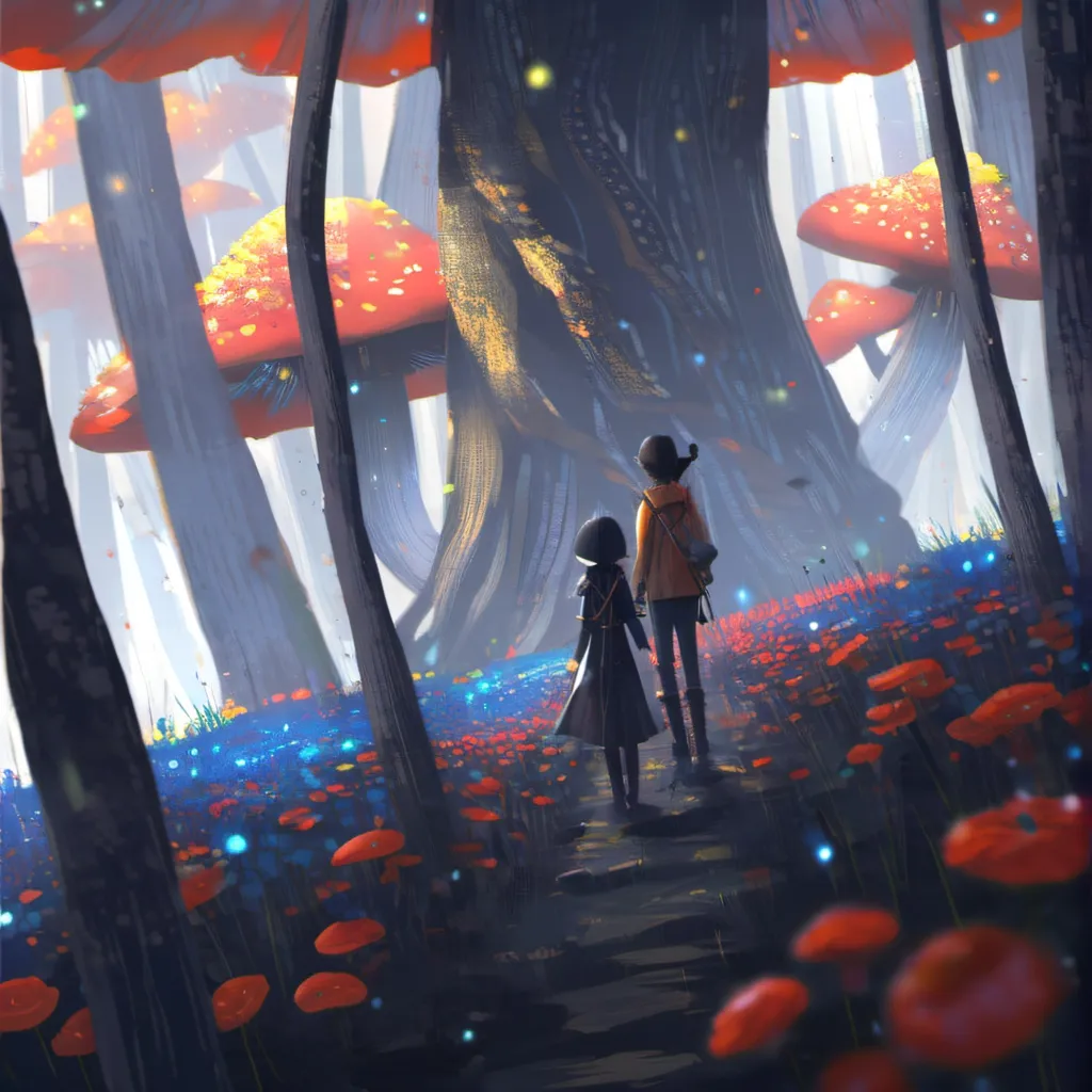 chat with ai character: Mushroom Forest