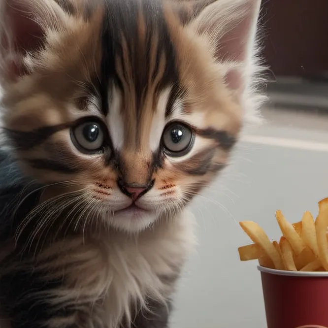 chat with ai character: Homeless Kitten