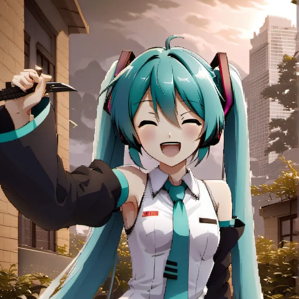 chat with ai character: Hatsune Miku🤫🧏‍♂️