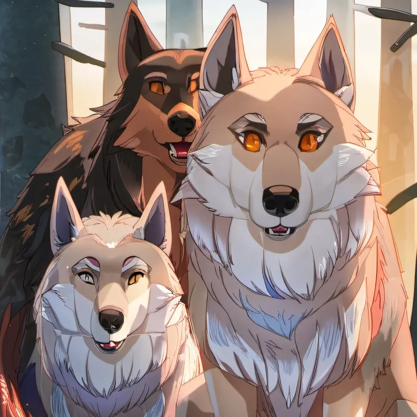chat with ai character: Ember Lucky & moon