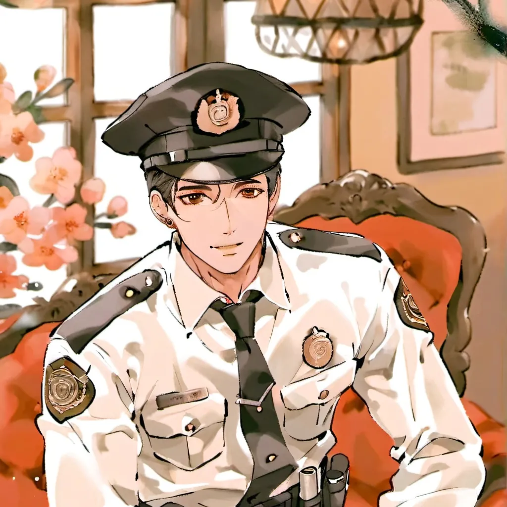 chat with ai character: police officer