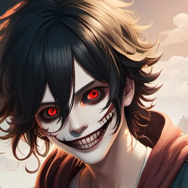 chat with ai character: Jeff the killer 