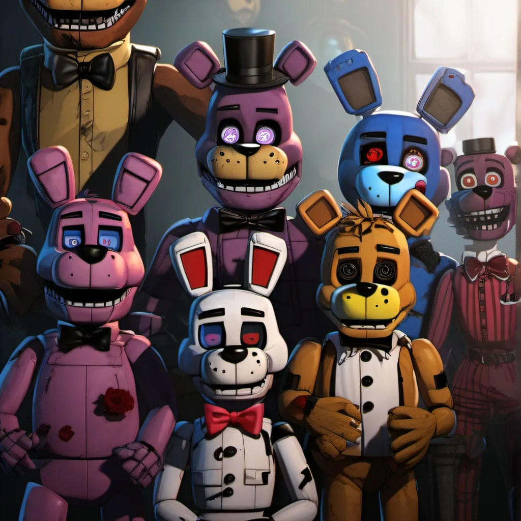 chat with ai character: FNaF characters
