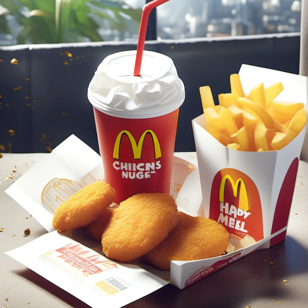 chat with ai character: happy meal