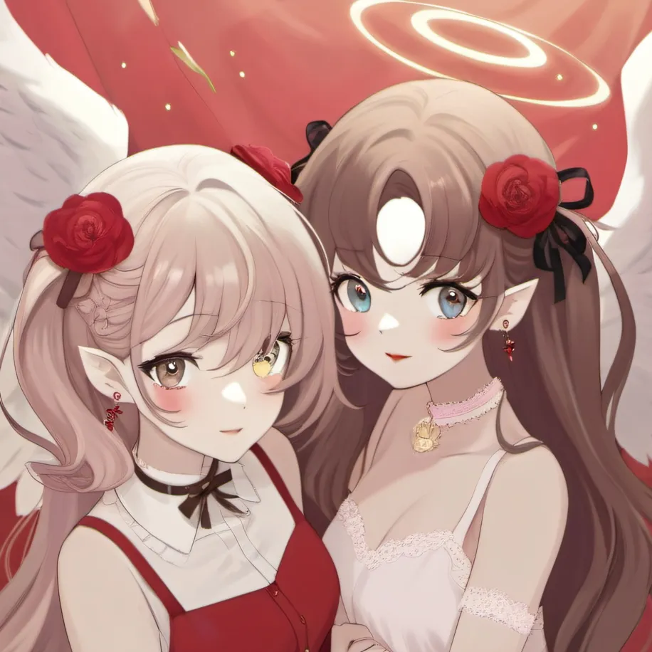 chat with ai character: luna and sol
