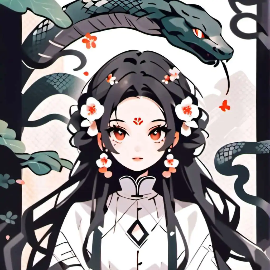 chat with ai character: snake