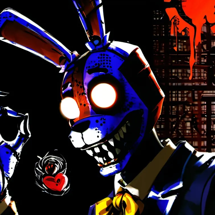 chat with ai character: mad Ignited bonnie