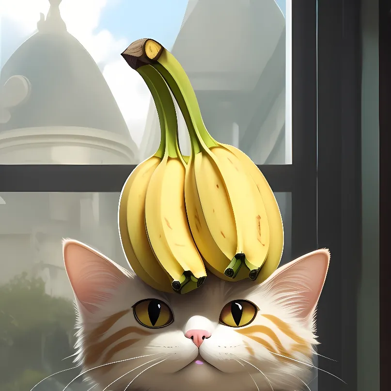 chat with ai character: Banana Cat