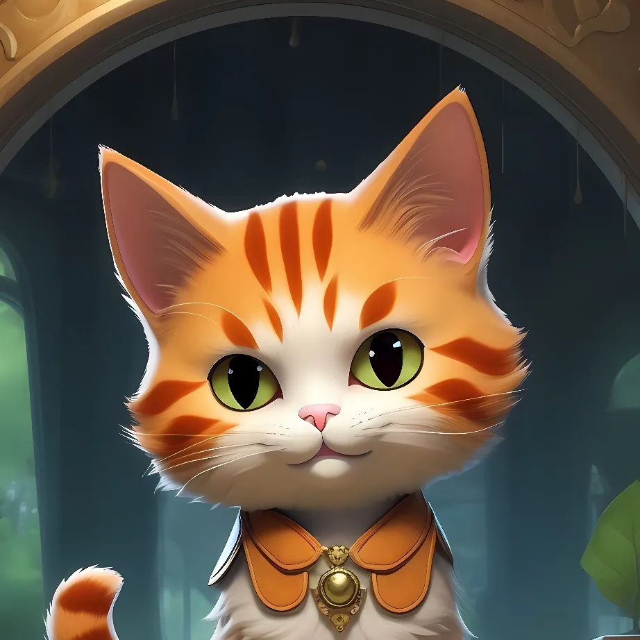 chat with ai character: Apple Cat