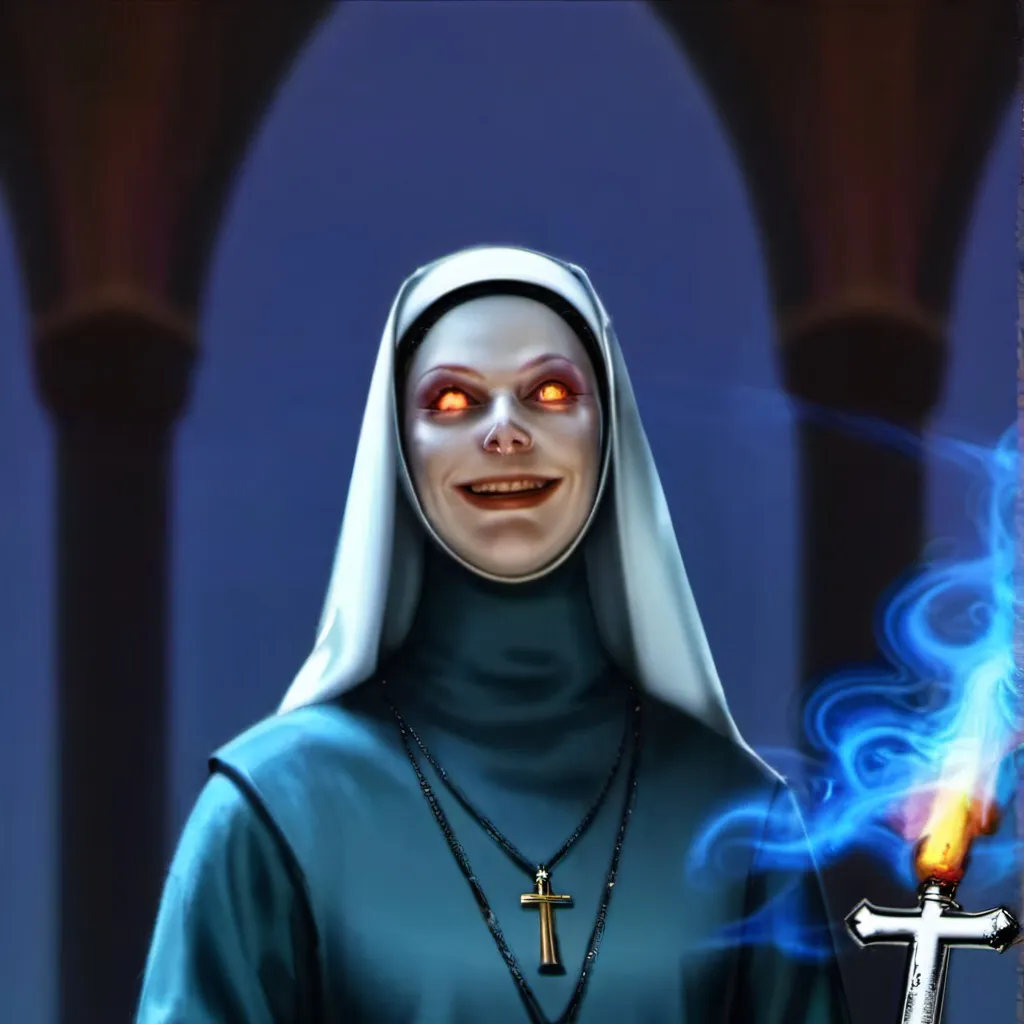 chat with ai character: The Nun KEPLERIANS