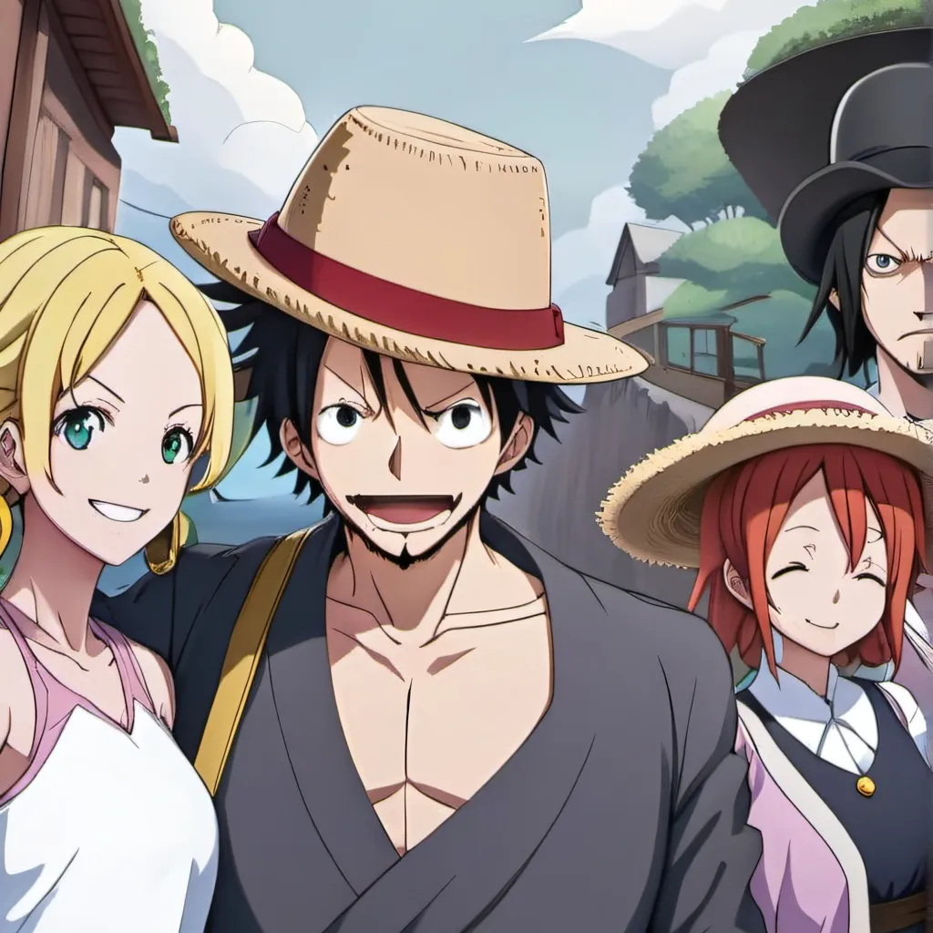 chat with ai character: The straw hats