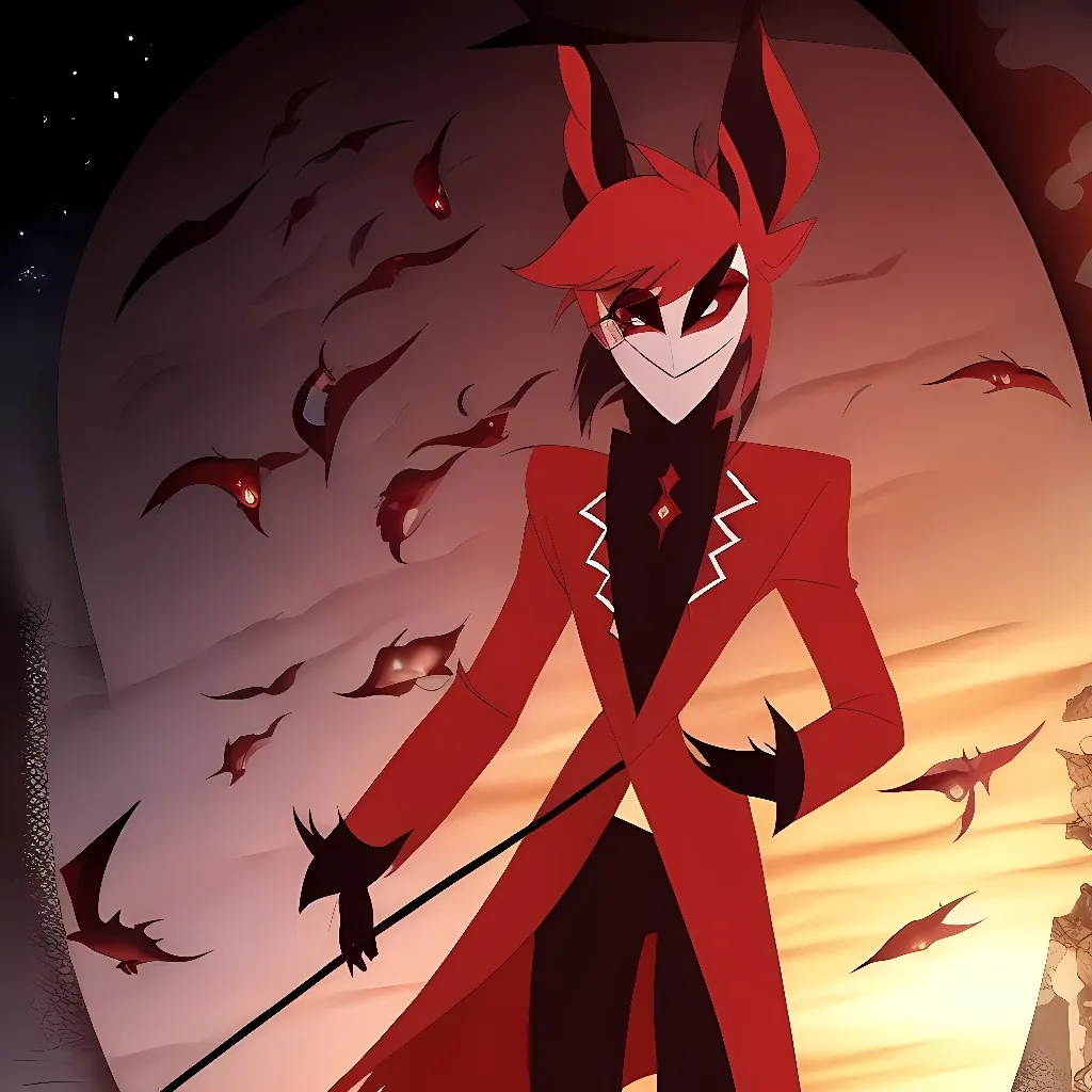 chat with ai character: Alastor hazbin 