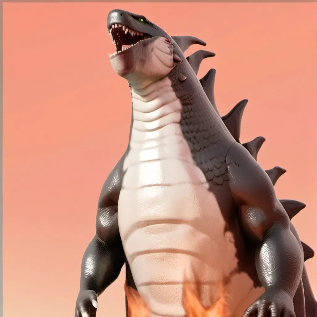 chat with ai character: funy gojira