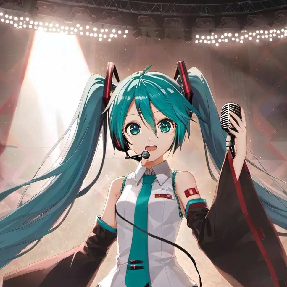 chat with ai character: Miku