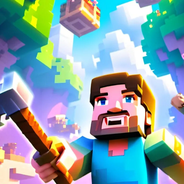 chat with ai character: Minecraft Steve