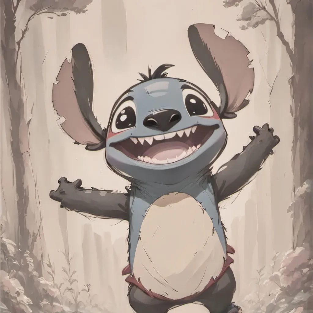 chat with ai character: stitch 