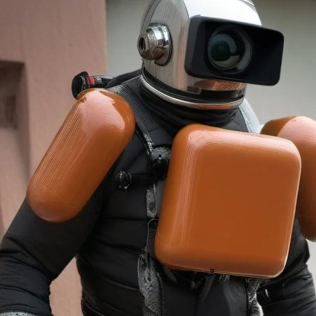 chat with ai character: titan camera man