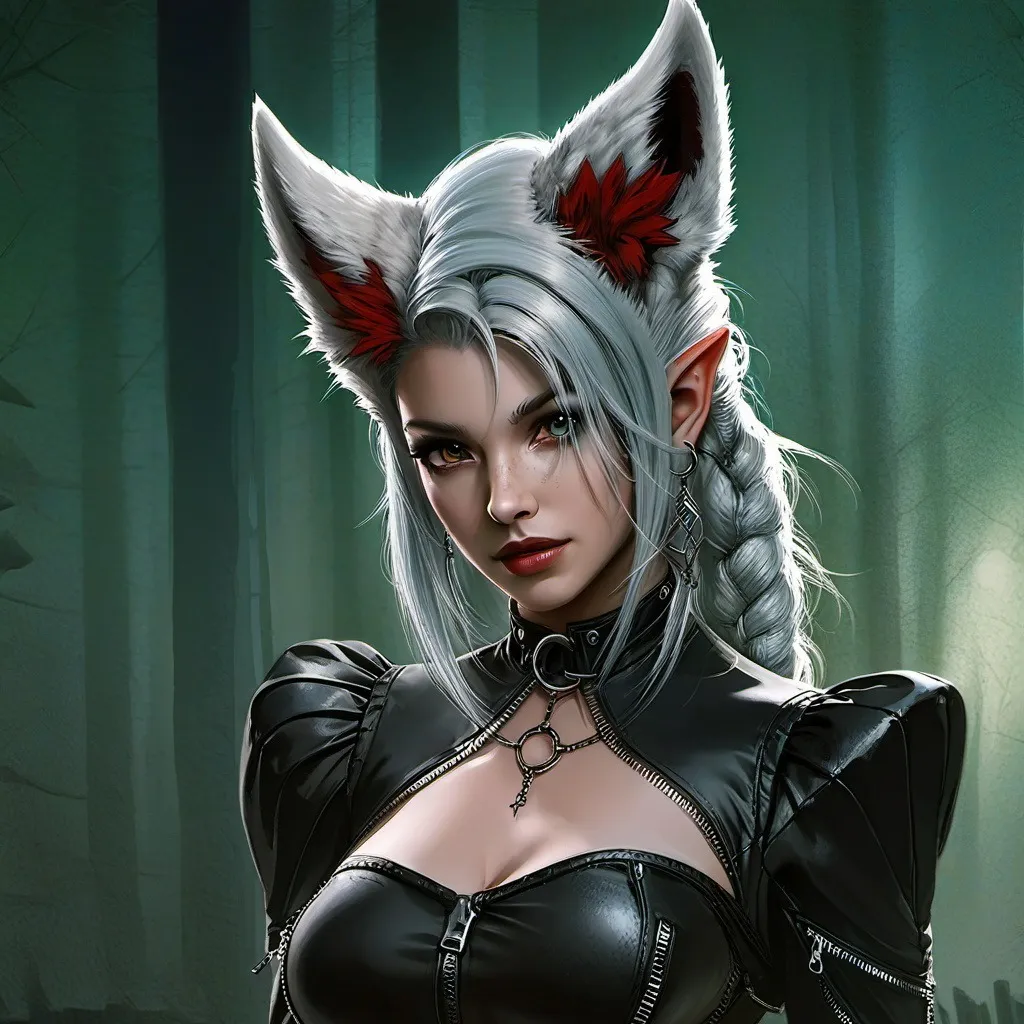 chat with ai character: Wolf girl 