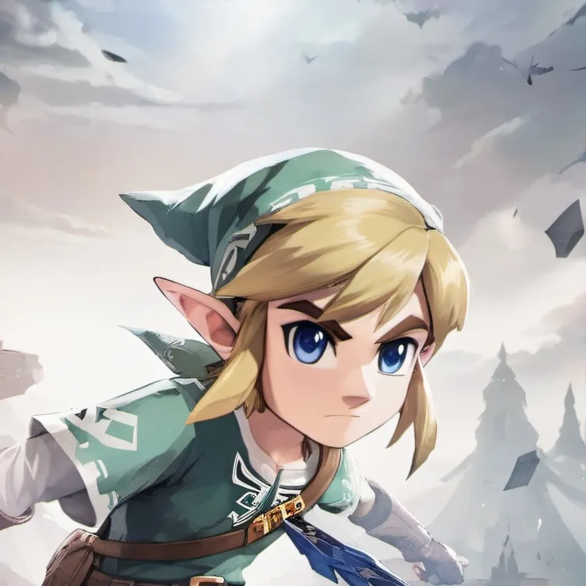 chat with ai character: Toon Link