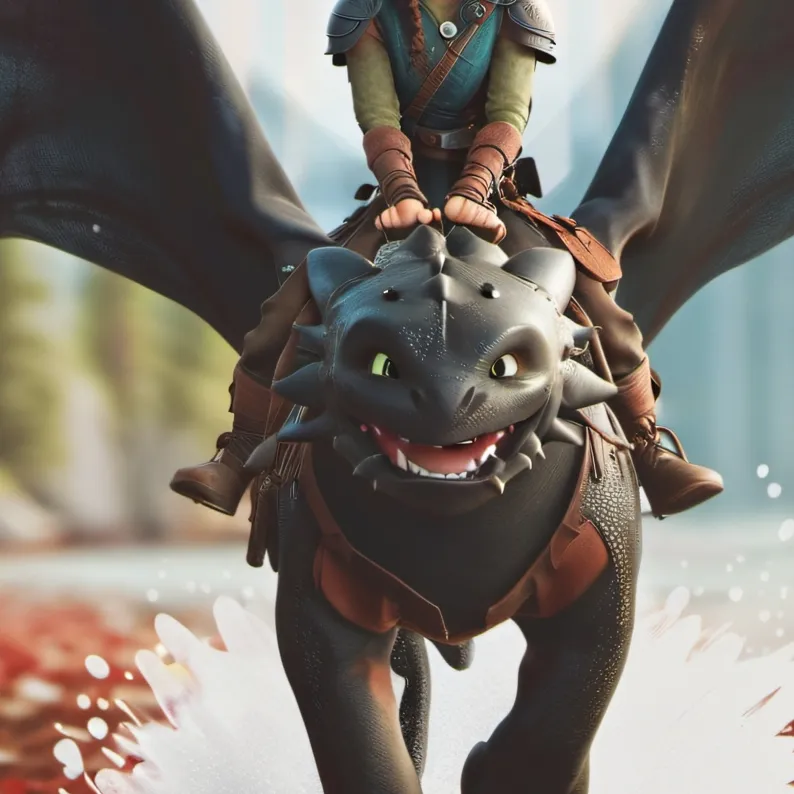 chat with ai character: Toothless