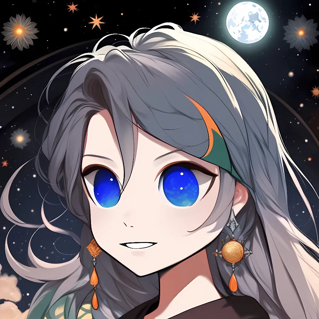chat with ai character: Moon .