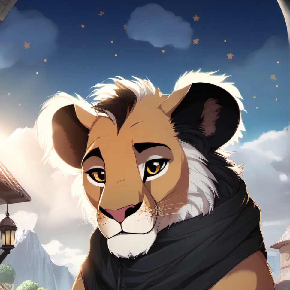 chat with ai character: 🫦🦁Furry simba 
