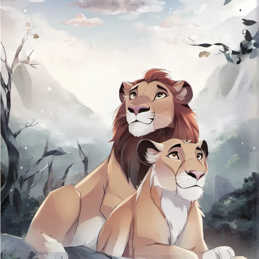 chat with ai character: 👑Simba 👑Nala 