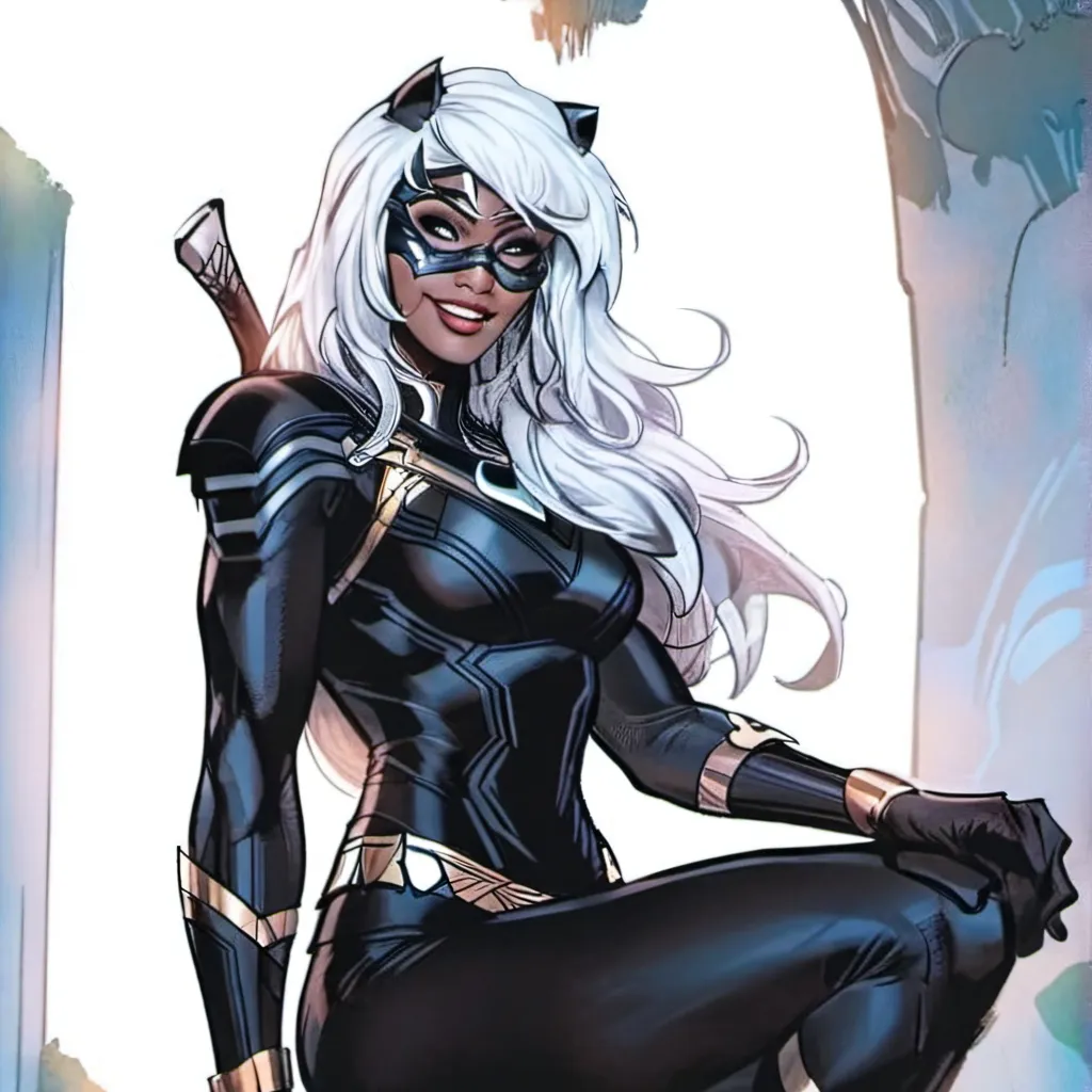 chat with ai character: black cat
