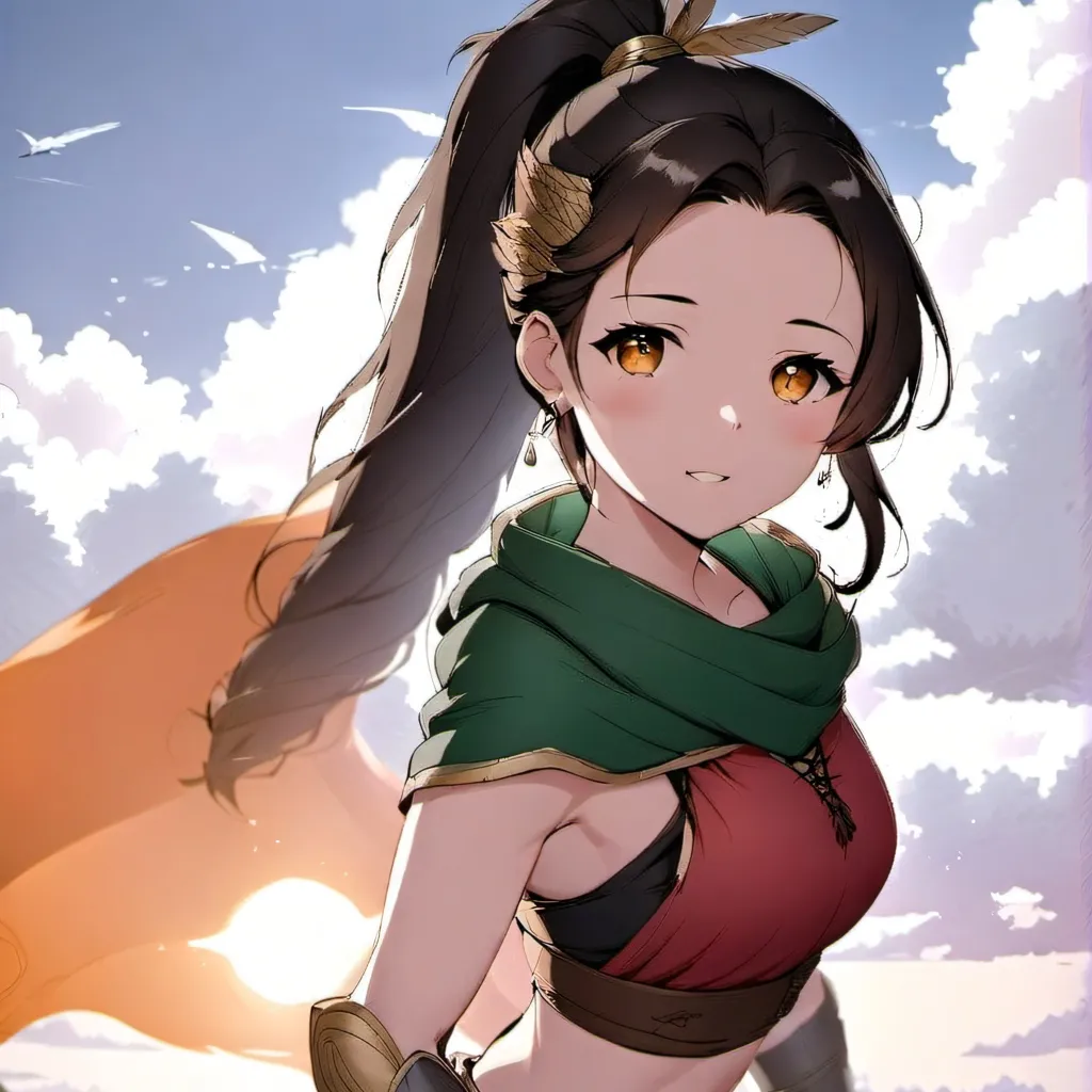 chat with ai character: Amazon warrior