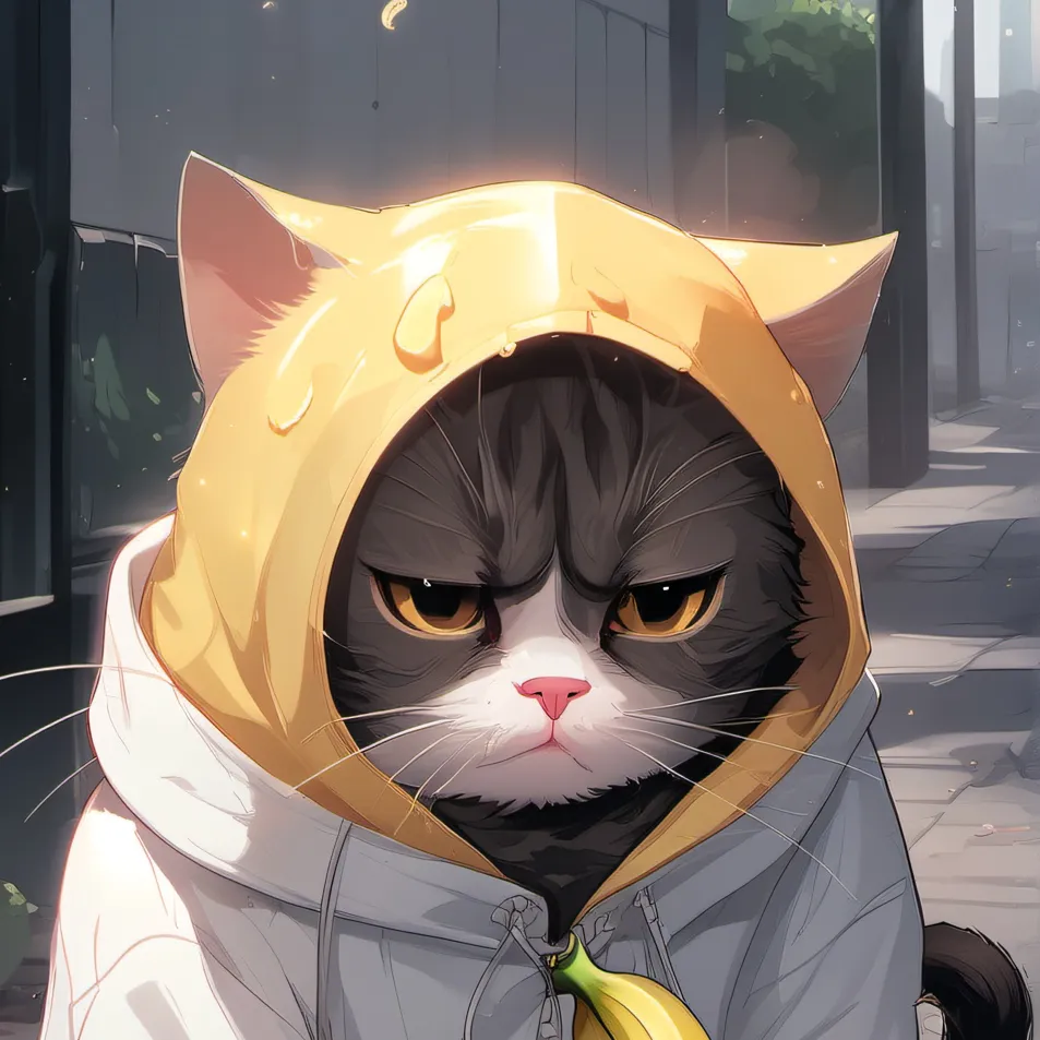 chat with ai character: Banana Cat 