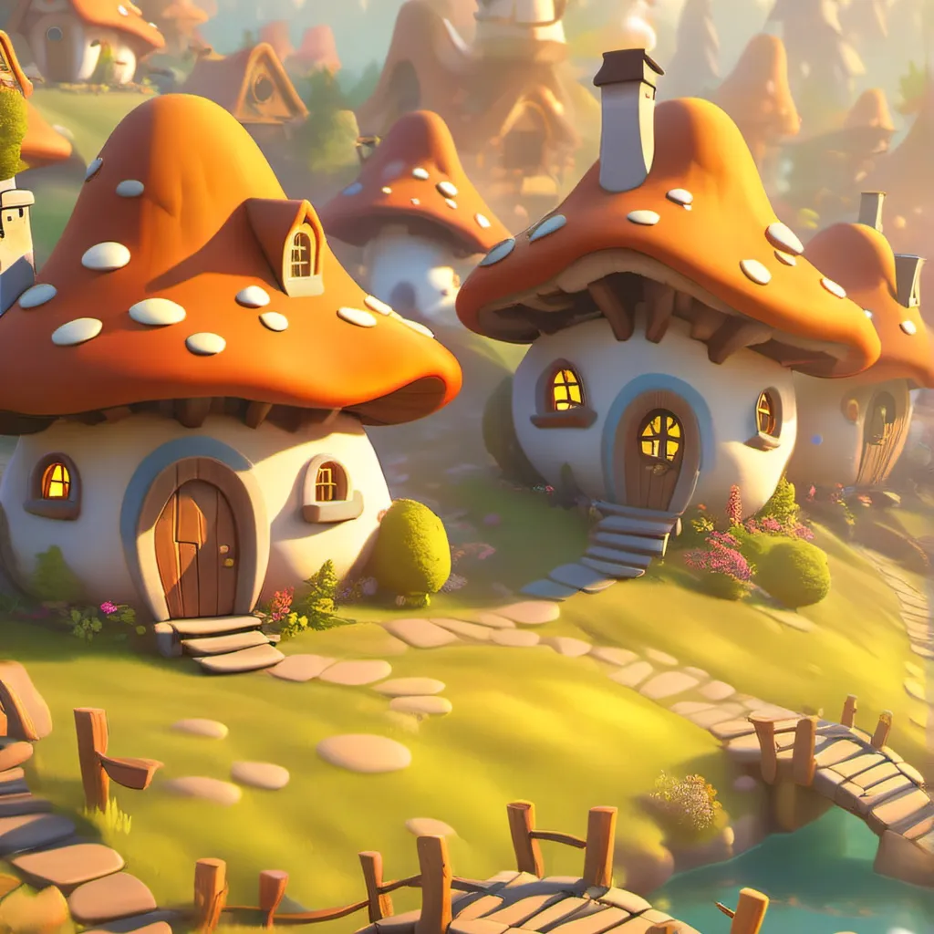 chat with ai character: The Smurfs