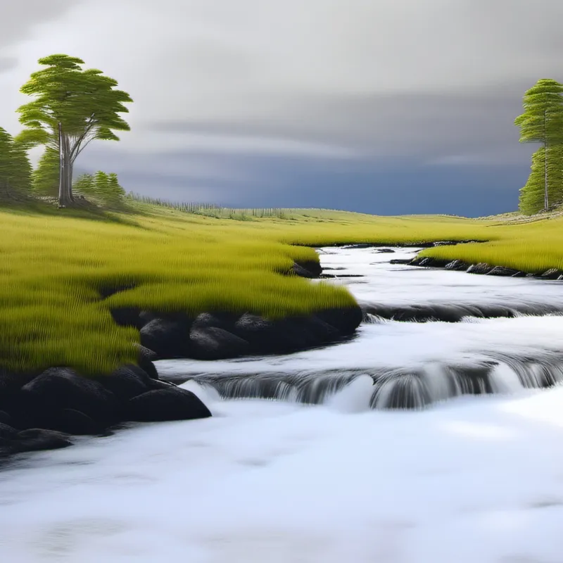 chat with ai character: the land