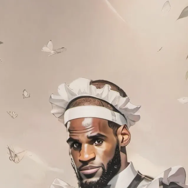 chat with ai character: LeBron James waifu