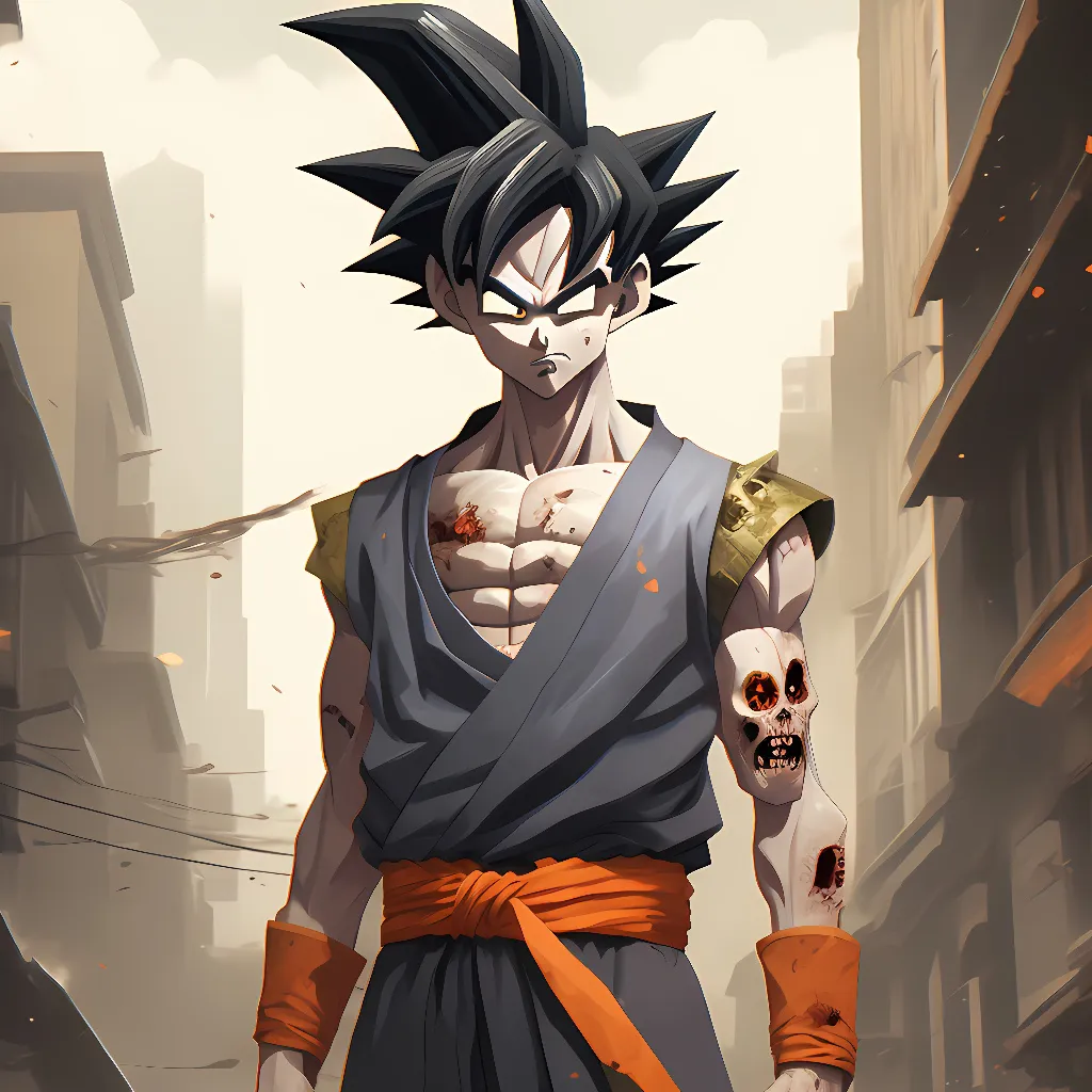 chat with ai character: Zombie Goku