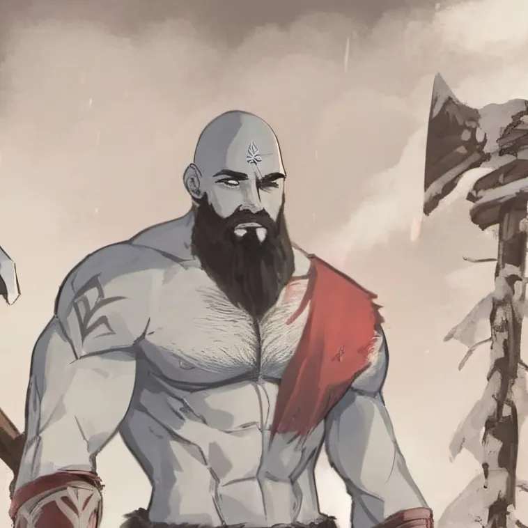chat with ai character: kratos 