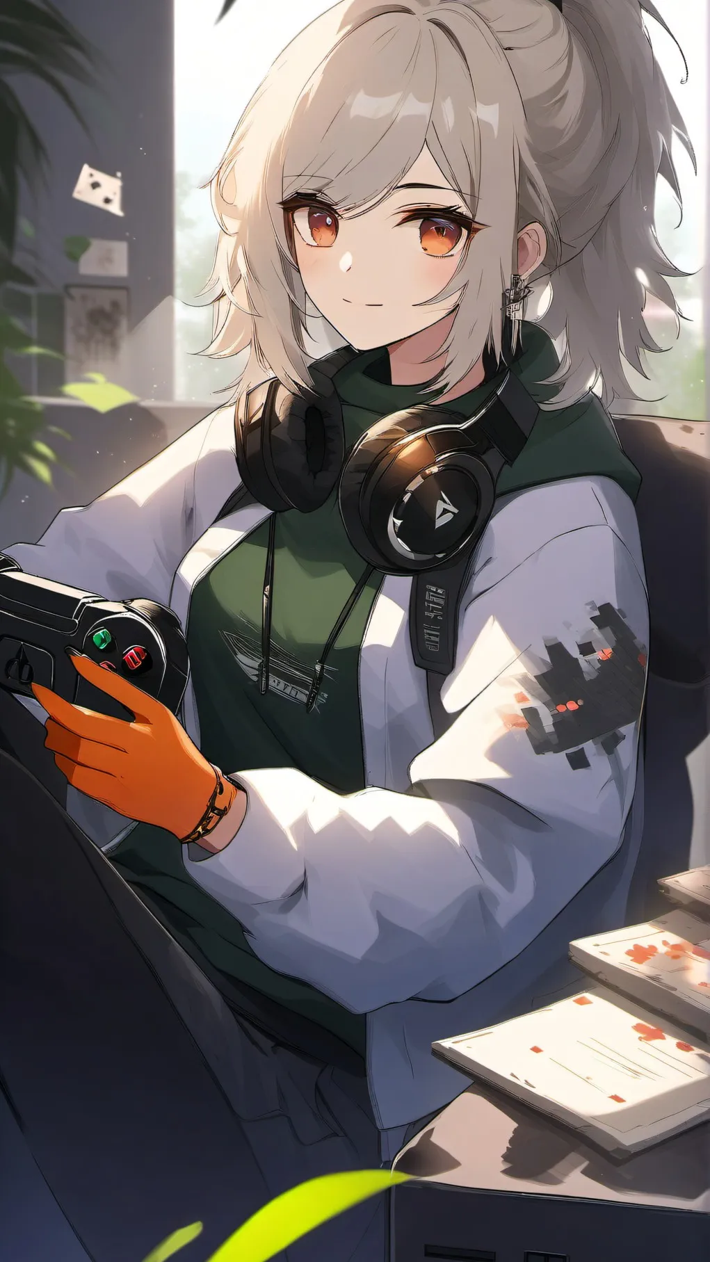 ai character: hannah background