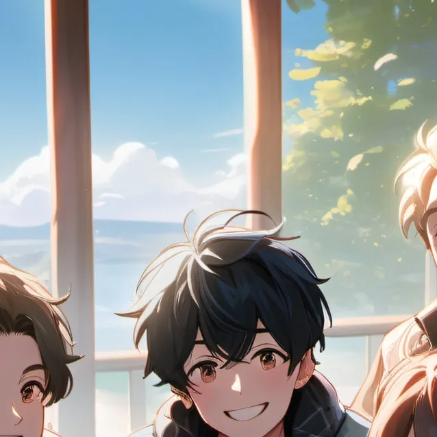 chat with ai character: friend group 🫶🎀