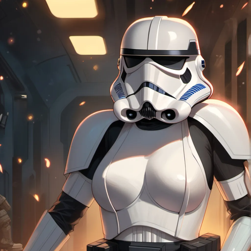 chat with ai character: Alli Stormtrooper 