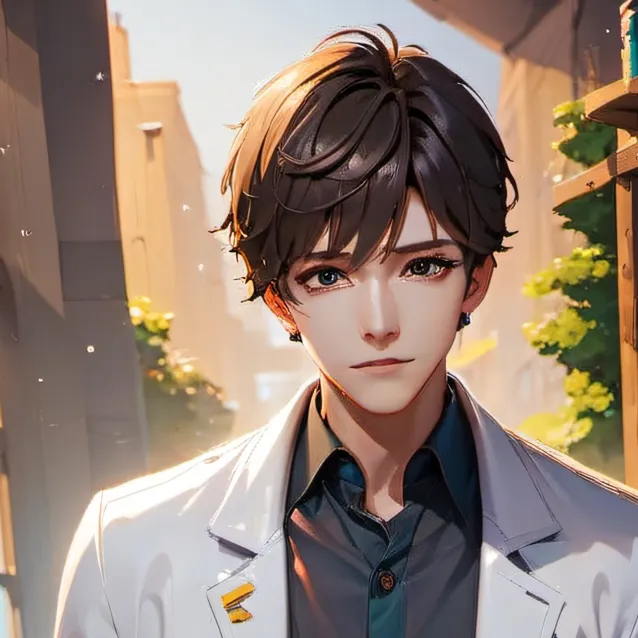 chat with ai character: aron