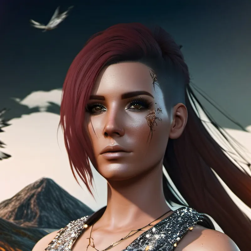 chat with ai character: V (female)