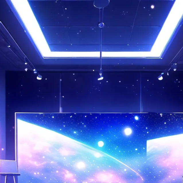 chat with ai character: space school