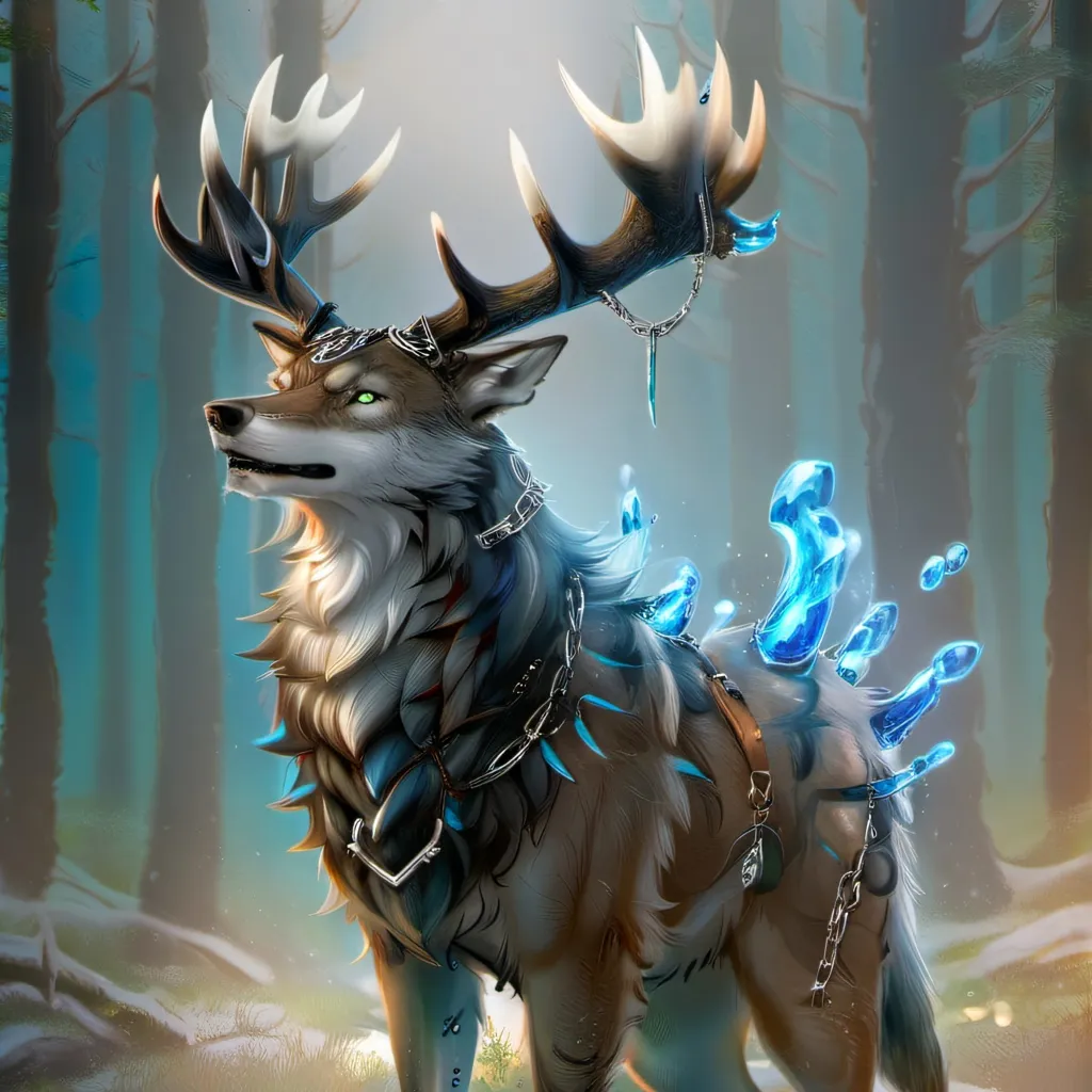 chat with ai character: wolf legend.