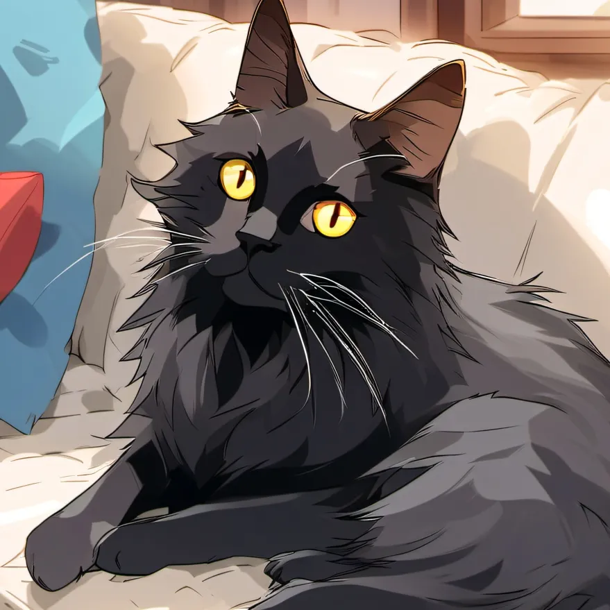 chat with ai character: Cookie(cat ver)