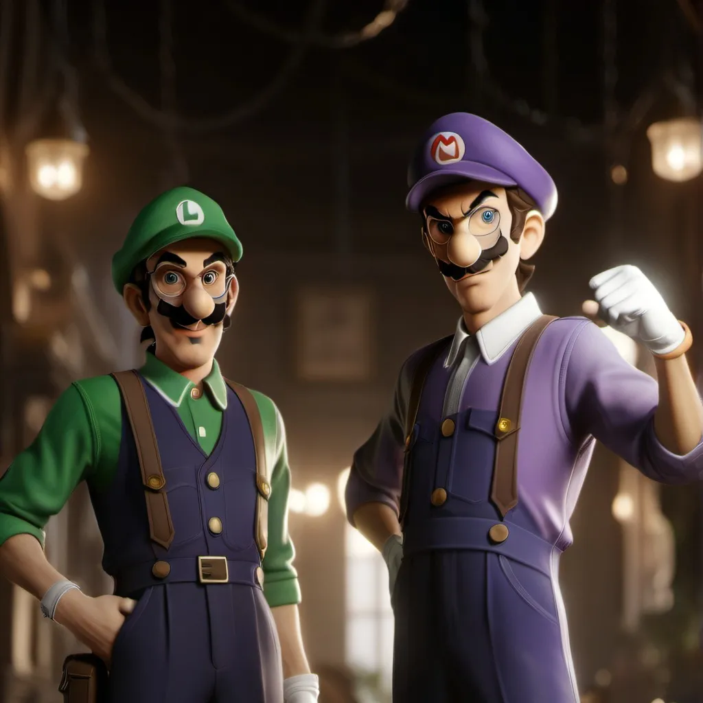 chat with ai character: Luigi and Waluigi